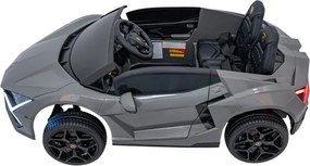 Elektrické autíčko Lamborghini Revuelto XL sivé