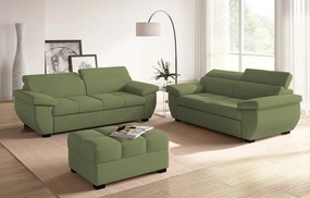 Trojsedák Speedway, olivovo zelená látka