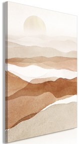 Artgeist Obraz - Desert Lightness (1 Part) Vertical Veľkosť: 20x30, Verzia: Na talianskom plátne