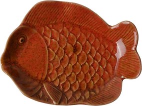 Dekoračný keramický tanierik v tvare rybky Retro Uniq - 16*11*3 cm
