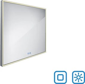 Nimco LED zrkadlo 600x600 s dvoma dotykovými senzormi - ZP 13066VX