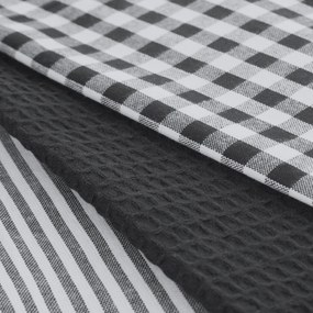 KUCHYNSKÁ UTIERKA LUCY SADA 3 KS 50X70 CM SIVÉ