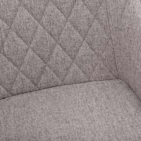 Otočná stolička LAURENT sivá ALL 847399