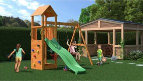 Marimex | Detské ihrisko Marimex Play 006 + zelená šmykľavka | 11640132