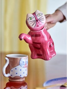 Ružová keramická kanvica na čaj 500 ml Missy – Bloomingville