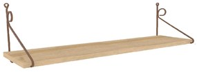 Malá nástenná polička Seramoni dub