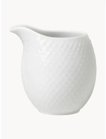 Porcelánová mliečenka so štruktúrovaným vzorom Rhombe, 390 ml