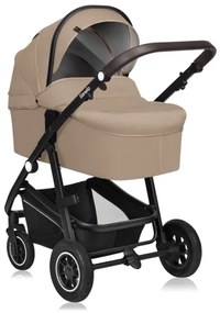 Lionelo - Kombinovaný kočík 3v1 BIANKA Beige Sand