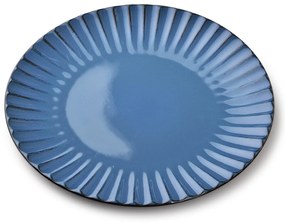Keramický talíř EVIE 26,5 cm modrý