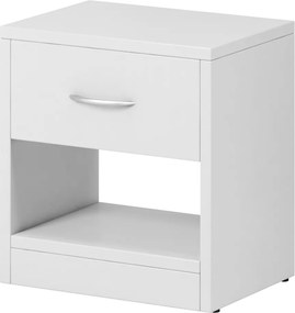 Noční stolek Naka 39 cm bílý