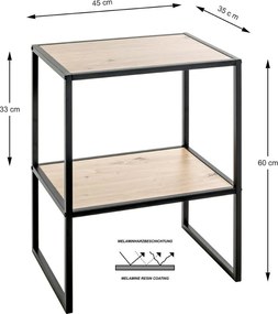 Odkladací/nočný stolík Tivoli