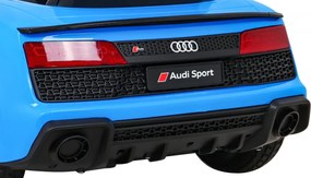 Ramiz Audi R8 LIFT Auto na batérie modré + diaľkové ovládanie + EVA kolesá + MP3 + LED