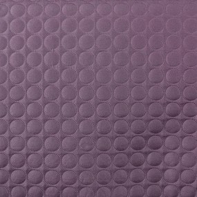 4Home Prehoz na posteľ Doubleface fialová/béžová, 220 x 240 cm, 2x 40 x 40 cm
