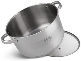 Nerezový hrniec s pokrievkou Ø 26 cm, 7,7 l