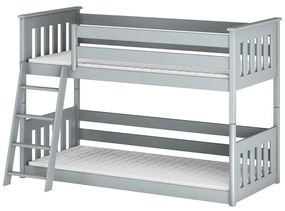 Posteľ Kevin 90x200 grey