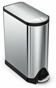 Simplehuman Pedálový odpadkový kôš 45 l, nerez