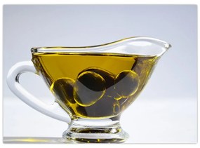 Sklenený obraz olivového oleja (70x50 cm)