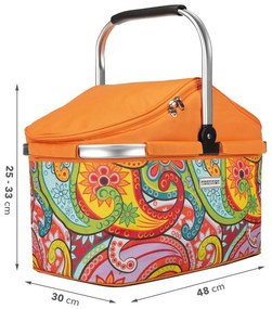 anndora Chladiací košík 25 litrov - Oranžová TW-1402-251