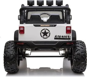 LEAN CARS Autobatéria Jeep JC666 White