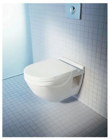 DURAVIT Starck 3 závesné WC, s HygieneGlaze, biela, 2200092000