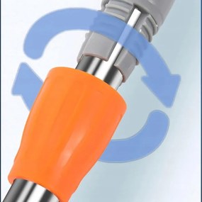 Teleskopická stierka strieborná