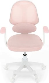 Detská otočná stolička ružová KA-W8008 PINK