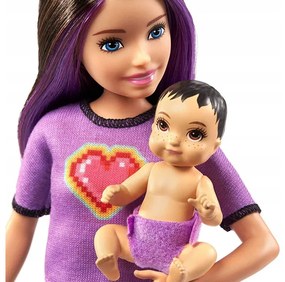 Jokomisiada Bábika Barbie – Skipper s bábätkom