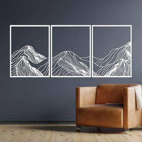 Hory elegantná drevená dekorácia | MAUTANIS: HDF - Javor 80 x 35 cm 4488-99795 HDF0478