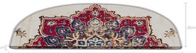 Nášľapy na schody v súprave 16 ks 20x65 cm Floral Path – Vitaus