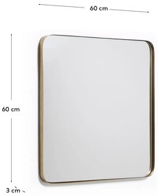 Nástenné zrkadlo 60x60 cm Marco – Kave Home