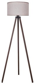 Duolla - Stojacia lampa 1xE27/60W/230V pr. 44 cm béžová/hnedá