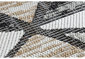 Kusový koberec Mozaika krémovo sivý 140x190cm