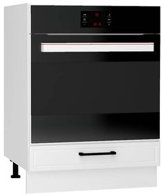 Kuchynské skrinka Emily DK60 biely hrášok mat