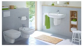 Duravit D-Code - SET Závesné WC + sedátko so sklápacou automatikou, biela 45350900A1