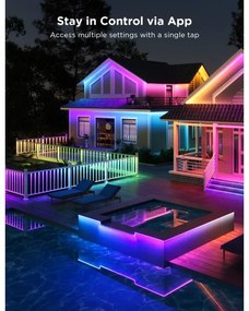 Govee - Outdoor Pro SMART RGBICWW vonkajší LED pásik 10m Wi-Fi IP65