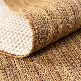 Hnedý vnútorný a vonkajší koberec 80x150 cm Mira 1450 – Ayyildiz Carpets