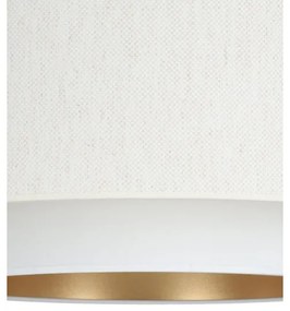 Prisadený luster NATIA 1xE27/60W/230V biela