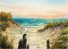 Obraz - Piesočná pláž (70x50 cm)