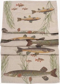 Ľanový stolový behúň Freshwater Fish