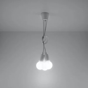 Luster na lanku DIEGO 3xE27/60W/230V