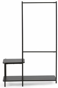 Čierny kovový set do predsiene Kave Home Galatia