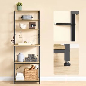 Policový regál KKS024B88 dub artisan