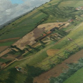 Obraz - Camille Pissarro, Landscape at Les Pâtis, Pontoise, reprodukcia (90x60 cm)