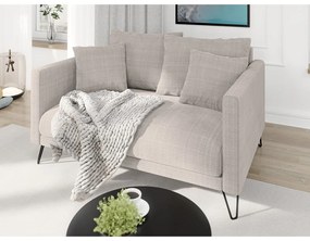 Svetlohnedá ženilková pohovka 140 cm Freya – Ropez