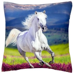 Jerry Fabrics Detský vankúšik s potlačou - Kôň 02 | 40 x 40 cm