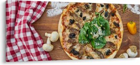 Obraz pizze (120x50 cm)