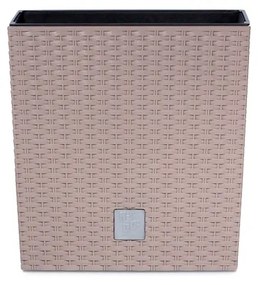Plastový kvetináč DRTS325L 32,5 cm - mocca