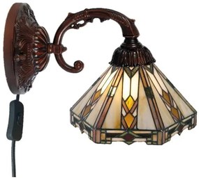 Otočné nástenné svietidlo s vypínačom ACRUX Ø25*36