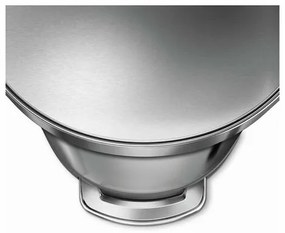 Simplehuman Pedálový odpadkový kôš 45 l, matná oceľ