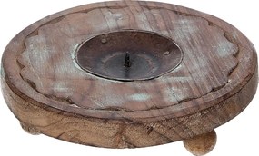 Sviečnik Rustic Flame 15 cm